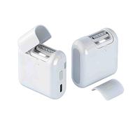 Coupe Ongle Electrique Homme Pince Professionnel Avec Reservoir Lime À Ongles Incluse Évite Que Les Ongles Coupés Ne Volent Partout Rechargeable Automatique (White,55x56x25 mm)