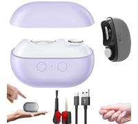Coupe Ongle Electrique Professionnel, Pince à Ongles éLectrique, Lime A Ongle Electrique, Coupe Ongle Electrique Pour Pied Et Main Personne Agee Avec LumièRe Led Et Polisseur (Violet)