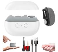 Coupe Ongle Electrique Professionnel, Pince à Ongles éLectrique, Lime A Ongle Electrique, Coupe Ongle Electrique Pour Pied Et Main Personne Agee Avec LumièRe Led Et Polisseur (Blanc)