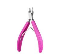 Coupe Ongle Pince à cuticules for manucure, ciseaux, tondeuse, dissolvant de peau morte, outil coupe en acier inoxydable pour Manucure(Red)