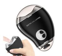 Coupe-ongles à double tête - Coupe-ongles de forme tropicale, système de meulage à vitesse variable | Outil compact de soins des pieds, outil professionnel d'entretien des ongles, accessoire de