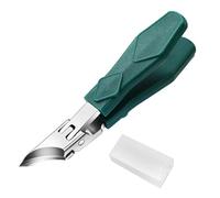 Coupe-ongles à pointe inclinée avec systèmes avancés de confinement des débris et poignée confortable pour couper les ongles hygiéniques sans douleur