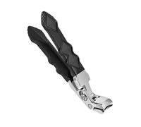 Coupe-ongles à tête inclinée pour personnes âgées - Coupe-ongles en acier inoxydable - Grande ouverture - Coupe-ongles d'orteils à large ouverture