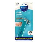 Coupe Ongles à Tête Rotative - Steripan - Mâchoire Arrondie - Coupe Nette et Sans Fatigue