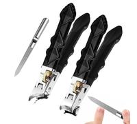 Coupe-Ongles à Tranchant Droit,Coupe-Ongles Pour Orteils En Acier Inoxydable - Coupeur d'Ongles Large Portable Pour Ongles des Mains Manucure Pédicure Maison Voyage Quotidien Hommes Femmes Seniors