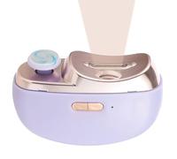 Coupe-ongles automatique avec lumière - Coupe-ongles électrique éclairé à deux vitesses, fournitures de soins des ongles de bébé pour hôtel, maison, avion, école, voiture, métro