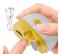 Coupe-ongles automatique Ciseaux réglables 3 vitesses Anti-pincement | Ongle électrique automatique pour femmes, hommes, enfants plus âgés, ongles incarnés manucure