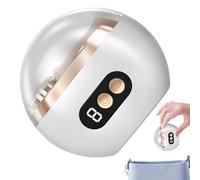 Coupe Ongles Automatique, Coupe-Ongles Rechargeable USB, 7,5x8,5 Cm, 3 Vitesses LED Pour Soins Des Ongles À Domicile, Personnes Âgées, Bébé Et Voyage