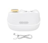 Coupe-ongles automatique, coupeur et polisseur avec 2 vitesses et sécurité, avec lumière LED coupe-ongles électrique pour pieds, conception d'accumulation, copeaux d'ongles, pour femmes, hommes âgés