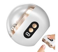 Coupe-Ongles Automatique - Lime-Ongles Rechargeable par USB pour Manucure - 3 Vitesses LED pour Soins des Ongles à Domicile, Personnes Âgées, Bébé et Voyage