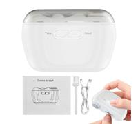 Coupe-ongles automatique, manucure pour les âges avec lumière, coupe-ongles électrique pour personnes âgées, pour voyage et maison des jeunes adultes et
