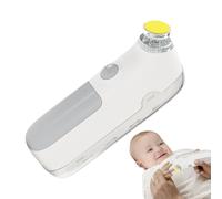 Coupe-ongles automatique - Outil de soin des ongles des pieds avec 5 têtes de ponçage, coupe-ongles électrique avec lumière, pour usage domestique, voyage, quotidien, filles et garçons