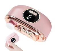 Coupe-Ongles Automatique,Polisseur Sécurité Double Lame - avec Rangement Rognures d'Ongles Affichage 3 Vitesses Tondeuse Électrique pour Ongles | Pour Femmes, Soin Des Pieds Et