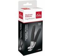 Coupe-ongles avec manche souple en acier inoxydable BLACK 8,5 cm ERBE