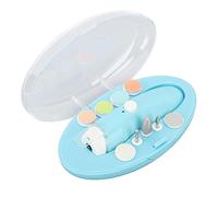 Coupe-Ongles bébé, Lime à Ongles électrique bébé LED 9 Têtes de Meulage 4 Modes 6 Papiers de Verre pour la Maison pour les Tout-petits