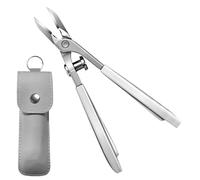 Coupe-Ongles Biseauté,Manche Long et Embout Large pour Ongles sans BPA | Anti-Éclaboussures Précis pour Seniors Adultes à Ongles Incarnés Femmes Hommes Athlètes Manucure Pédicure