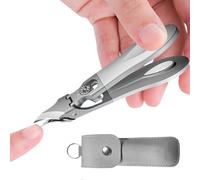 Coupe-Ongles Biseauté | Ouvre Large pour Ongles Épais Coupe-Ongles | Anti-Éclaboussures Précis pour Seniors Adultes à Ongles Incarnés Femmes Hommes Athlètes Manucure Pédicure