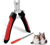 Coupe Ongles Chien Chat,16cm Mesure Grande Taille Coupe Griffe Chien Avec Sa Lime,Professionnel,Acier Inoxydable,Toilettage Tondeuse Lime À Ongles Pour Pet De Toutes Tailles.[S85]