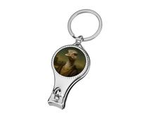 Coupe-ongles classique en autruche pour ongles d'orteils - Coupe-ongles professionnel - Coupe-cuticules pour homme et femme