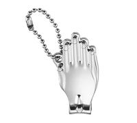 Coupe-ongles compact, coupe-ongles créatif en forme de main et pied, résistant à la rouille pour anniversaire, Noël, Nouvel An, Pâques