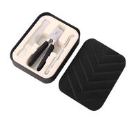 Coupe-ongles, coupe-ongles | Trimmer incliné anti-splash avec fichier et cuillère | Les outils de manucure biseautés ou ouverts larges pour les femmes seniors hommes