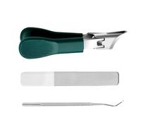 Coupe-ongles, coupeurs à ongles inclinés,Large mâchoire ouverture anti-glissade Clipper à ongles incliné - Outil de pédicure incurvé à l'épreuve des éclabous