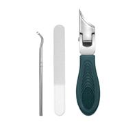 Coupe-Ongles Courbé,Coupe-Ongles Incarnés Anti-Éclaboussures - Outil Ergonomique Anti-Dérapant à Angle Biseauté pour Précision Maison Voyage Soin