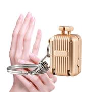 Coupe-ongles de voyage - Porte-clés en forme de valise en acier inoxydable | Outil portable pour couper les ongles des mains et des pieds, coupe-ongles pliable, coupe-ongles durable p