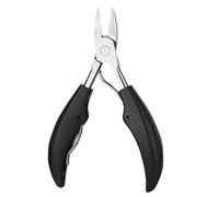 Coupe-ongles d'orteils pour enlever les peaux mortes des ongles incarnés et nez d'aigle, ciseaux à cuticules, coupe-ongles, outils de paronychie, pédicure et manucure (noir)