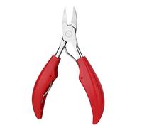 Coupe-ongles d'orteils pour enlever les peaux mortes des ongles incarnés et nez d'aigle, ciseaux à cuticules, coupe-ongles, outils de paronychie, pédicure et manucure (rouge)