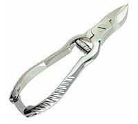 Coupe-ongles d'orteils robuste pour ongles épais d'orteils, manucure et pédicure, ressort à double barillet. Coupe-ongles incurvé super tranchant en acier inoxydable