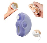Coupe-ongles électrique 2 en 1 - Polissage électrique automatique - Avec rangement de copeaux d'ongles - Coupe-ongles électrique à 2 vitesses réglables - Coupe-ongles pour adultes et enfants