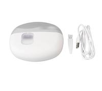 coupe-ongles électrique 2 en 1, rechargeable, léger, coupe-ongles de sécurité pour le salon de beauté à domicile, blanc
