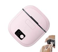 Coupe-ongles électrique - 2 en 1, trois vitesses, rechargeable, type C avec lumière LED, polisseuse intégrée | Pour les seniors Hommes Femmes Adultes Famille Amis Jeunes Maman Papa Grand-père