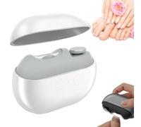 Coupe Ongles éLectrique,2026 Polyvalent Silencieux Ciseaux Ongles Coupe Ongle Electrique,Lime à Ongle 3-En-1 Avec Led, Rechargeable, Pour Ongles Durs Et éPais, IdéAl Pour Seniors (Blanc)