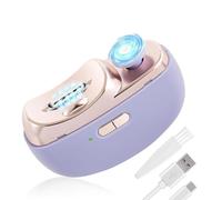 Coupe-ongles électrique 3 en 1 automatique - avec polissage, stockage de la poussière et lumière LED, lime à ongles, coupe-ongles d'orteils, cadeau pour femme, homme, maman, elle, lui, enfants