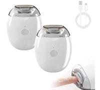 Coupe Ongles éLectrique,3 En 1 Coupe Ongle Electrique, Coupe-ongles Automatique avec Lumière, Rechargeable USB, Limes a Ongles Convient aux Bébés et Enfants, Aux Personnes Âgées et aux Adultes (2PC)