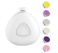 Coupe-ongles électrique alimenté par piles, coupe-ongles doux et sûr pour bébé avec 6 têtes de meulage, lime à ongles électrique multifonction pour , et tout-petits