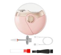 Coupe-ongles électrique automatique rechargeable sans fil avec USB pour manucure, pour soignants âgés, femmes, adultes, bébés, et personnes âgées