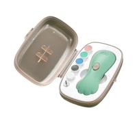 Coupe-ongles Électrique Bird - Rasoir À Ongles De 4,53 X 1,77 X 1,77 Pouces, Coupe-ongles À Faible Bruit Avec 6 Têtes De Rechange | Outil De Soin Des Griffes Pour Broyeur À Ongles Pour Animaux De Comp