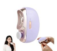 Coupe-ongles électrique, Coupe-ongles Automatique 3 en 1 avec lumière, Lime à ongles portable, 2 Vitesses, Design Incurvé Sans Fil, Pour Enfants, Personnes âGées Et Adultes (Violet)