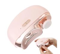 Coupe-ongles électrique - Coupe-ongles automatique | Coupe-ongles électrique | Coupe-ongles électrique | Coupe-ongles et lime à ongles à lumière LED | Coupe-ongles rechargeable par USB | Sécurité des