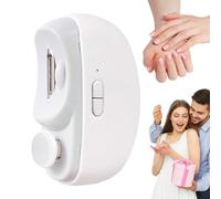 Coupe-ongles électrique, coupe-ongles automatique, lumière LED, rechargeable, ciseaux de coupe à ongles rechargeables, lime à ongles de sécurité avec récupérateur pour personnes âgées, adultes et