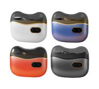 Coupe-ongles électrique, coupe-ongles automatique, outil de manucure rechargeable, lumière LED intégrée, boîte de rangement portable, idéale pour la maison et les voyages, 8,6 x 7,1 cm