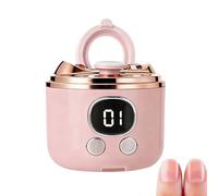 Coupe-Ongles Électrique,Coupe-Ongles De Main Silencieux Avec Loupe Et Récupérateur | Polisseur Automatique d'Ongles | Pour Adultes Seniors Femmes Ongles des Mains et des Pieds Usage Maison Bureau