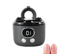 Coupe-Ongles Électrique,Coupe-Ongles De Main Silencieux Avec Loupe Et Récupérateur | Ponceuse Polisseuse Automatique,Pour Maison Bureau Voyage Seniors Hommes Femmes Ongles Main