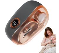 Coupe-ongles électrique - Coupe-ongles rechargeable par USB, silencieux à 3 vitesses avec lumière LED | Stockage intégré des restes pour les personnes âgées, les personnes âgées, les adultes
