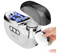 Coupe-ongles électrique, coupe-ongles réglable, lime silencieuse de 6 x 4 pouces avec stockage des déchets, outil à ongles automatique rechargeable, appareil de toilettage de style moderne, aide à la