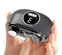 Coupe-ongles électrique - Coupe-ongles sûr à double lame, avec dépôt de résidus d'ongles, écran à 3 vitesses, coupe-ongles avec lumière, pour femmes, hommes, , maison, voyage, salon de manucure