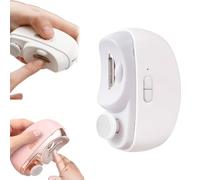 Coupe-Ongles électrique, Design Incurvé Sans Fil,Pas De Bruit, Ponçage Automatique Des Ongles,Opération à Une Touche, Lime à Ongles Portable Pour Enfants, Personnes âGées Et Adultes